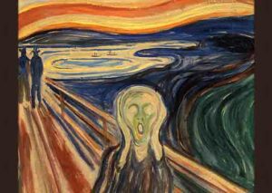 Quadro "O grito" de Edvard Munch